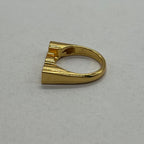 Gucci No 16: Logo Ring M Gold — view 3