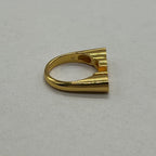Gucci No 16: Logo Ring M Gold — view 4