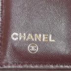 Chanel Quilted CC Logo Trifold Wallet Lambskin — view 5