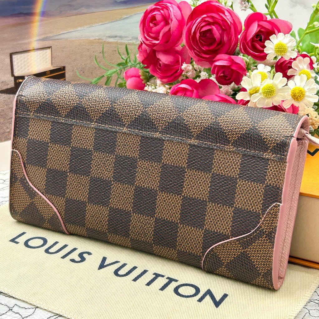 Louis Vuitton Damier Portefeuille Kaisa Rosevalerine Wallet — view 2