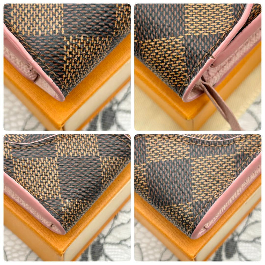 Louis Vuitton Damier Portefeuille Kaisa Rosevalerine Wallet — view 5