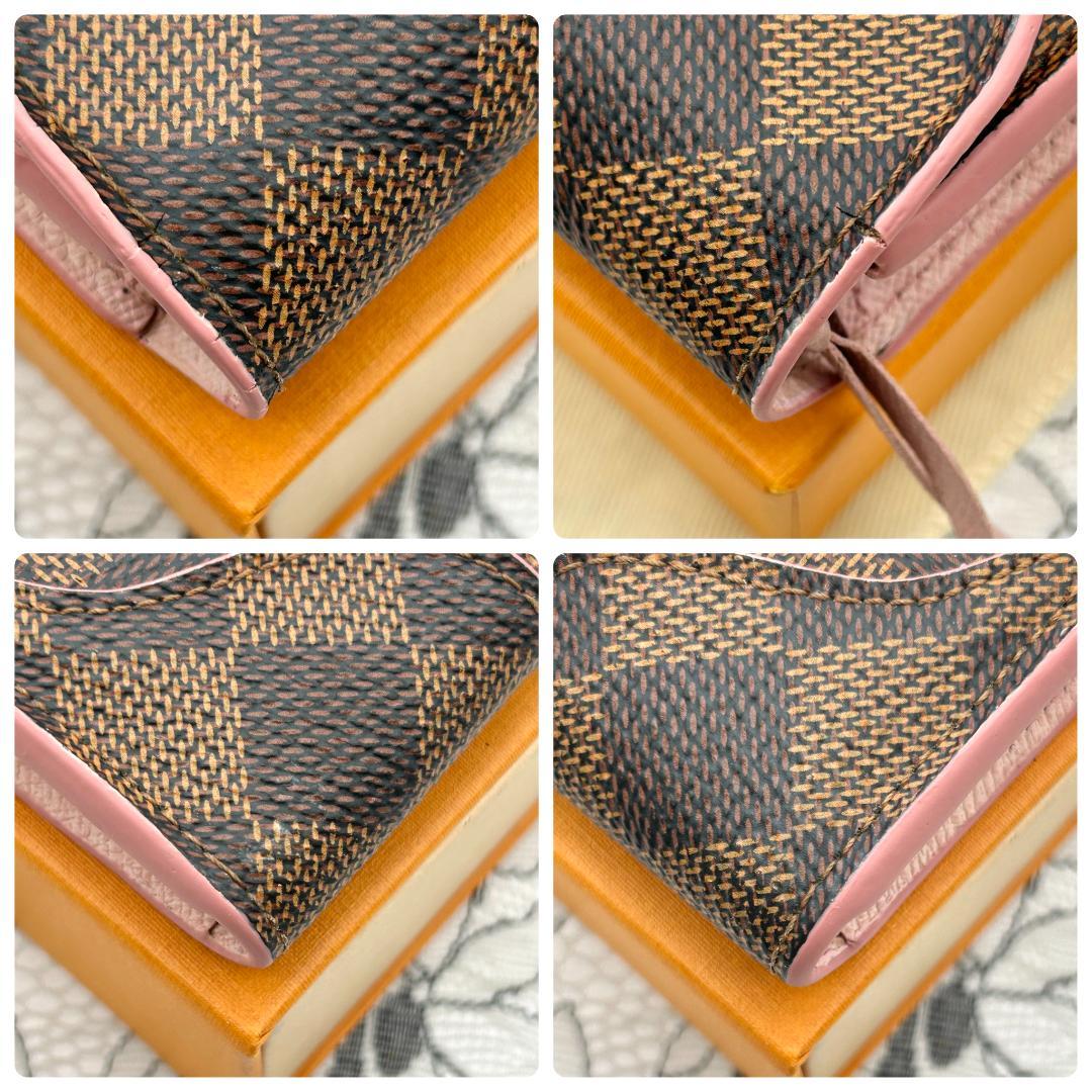 Louis Vuitton Damier Portefeuille Kaisa Rosevalerine Wallet — view 5