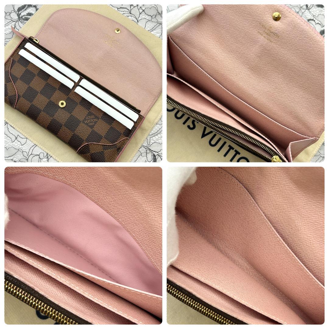 Louis Vuitton Damier Portefeuille Kaisa Rosevalerine Wallet — view 6
