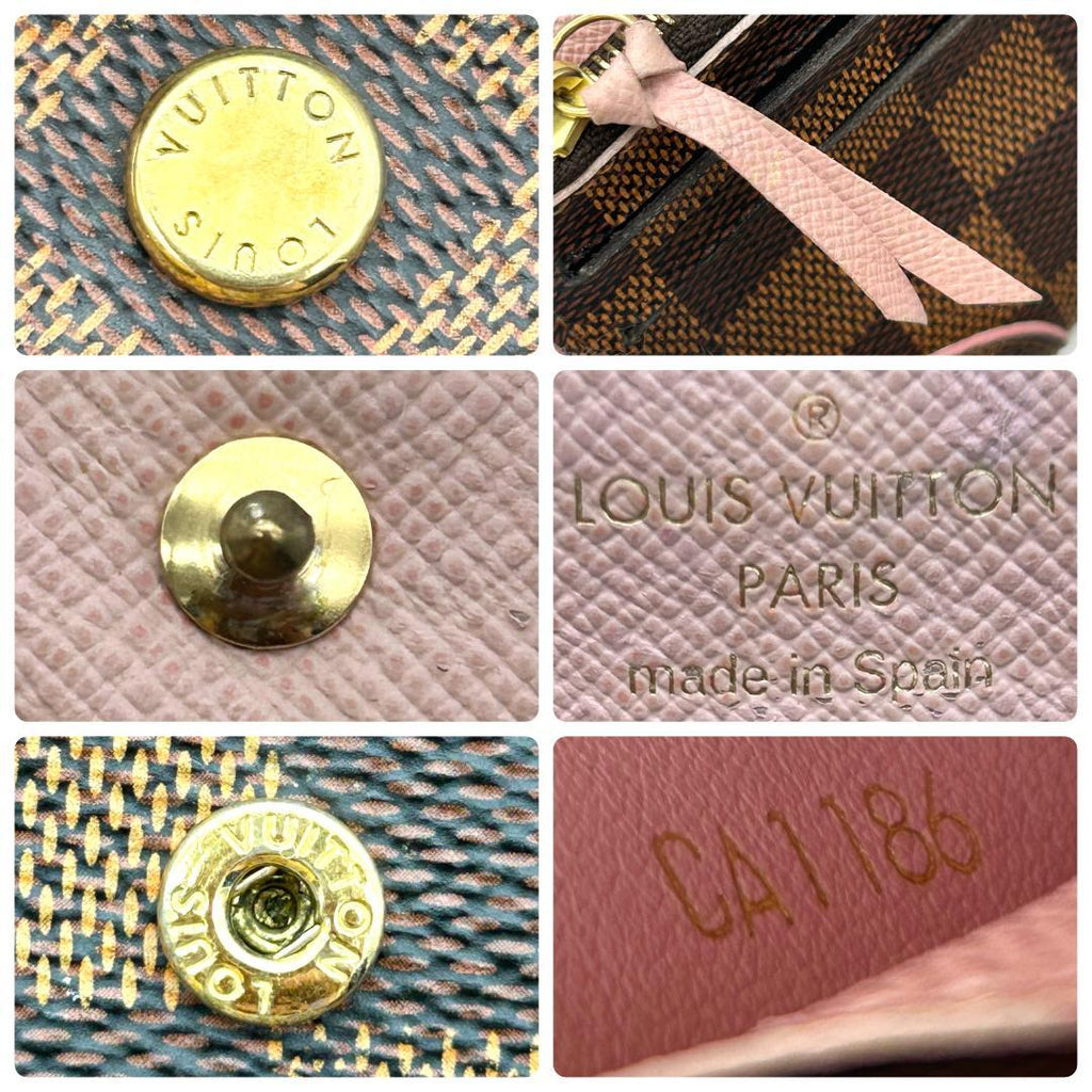 Louis Vuitton Damier Portefeuille Kaisa Rosevalerine Wallet — view 8
