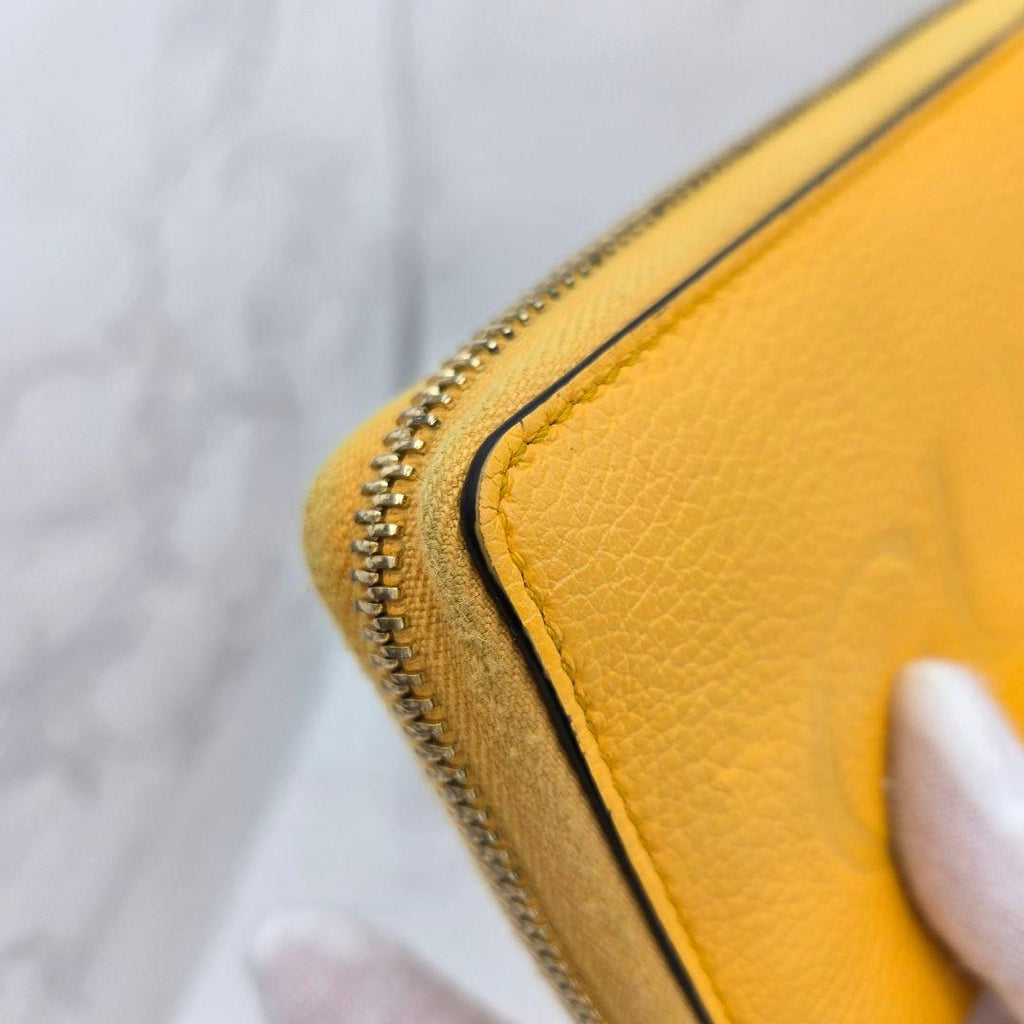 Gucci Wallet Yellow Leather — view 5