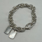 Gucci Double Dog Tag Bracelet 19 Vintage — view 2
