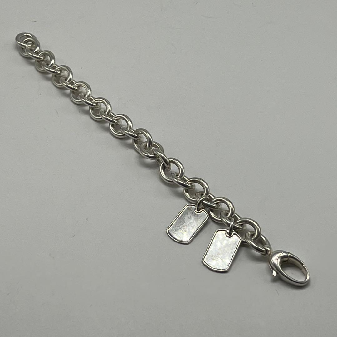 Gucci Double Dog Tag Bracelet 19 Vintage — view 4