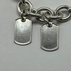 Gucci Double Dog Tag Bracelet 19 Vintage — view 5
