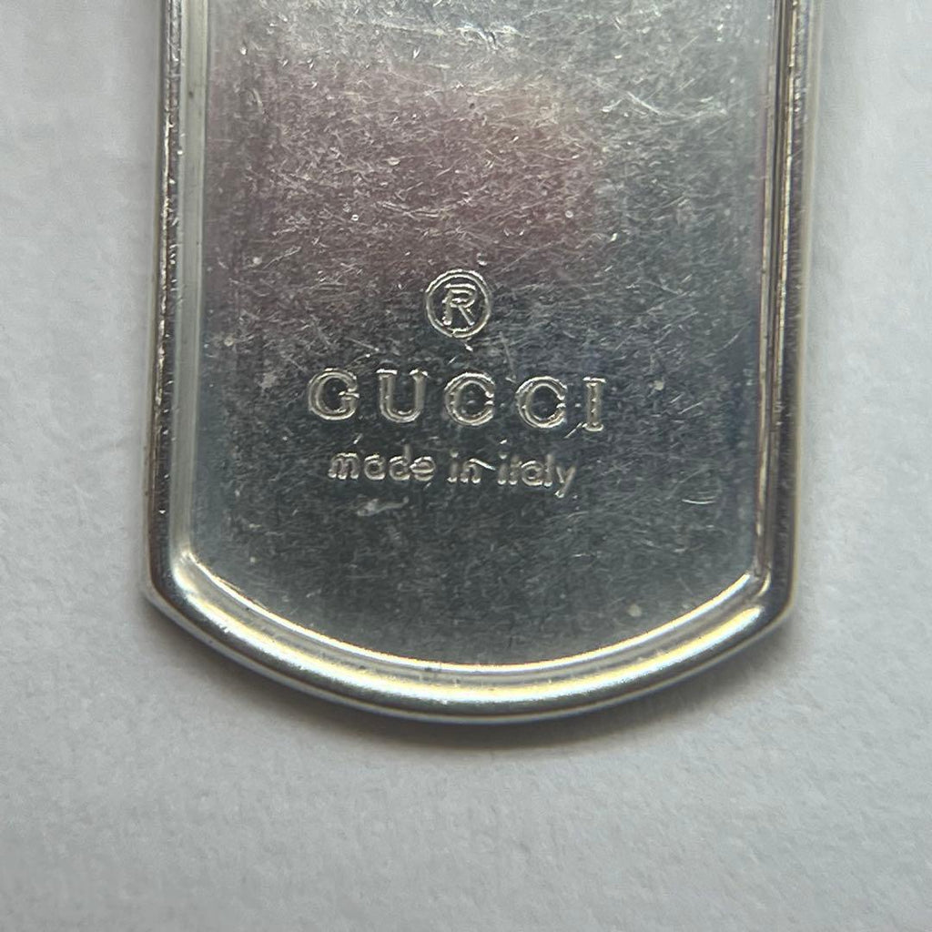 Gucci Double Dog Tag Bracelet 19 Vintage — view 7
