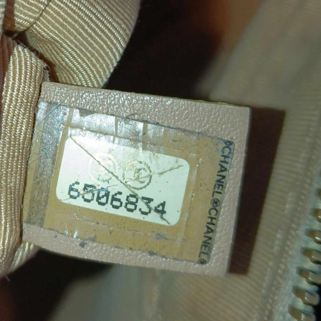 Chanel Wild Stitch Handbag Calfskin Beige
