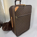 Louis Vuitton Super Monogram Pegase 65 Leather 2-Way Suitcase Travel — view 3