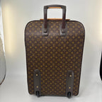 Louis Vuitton Super Monogram Pegase 65 Leather 2-Way Suitcase Travel — view 5