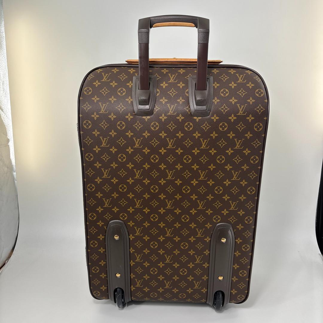 Louis Vuitton Super Monogram Pegase 65 Leather 2-Way Suitcase Travel — view 5