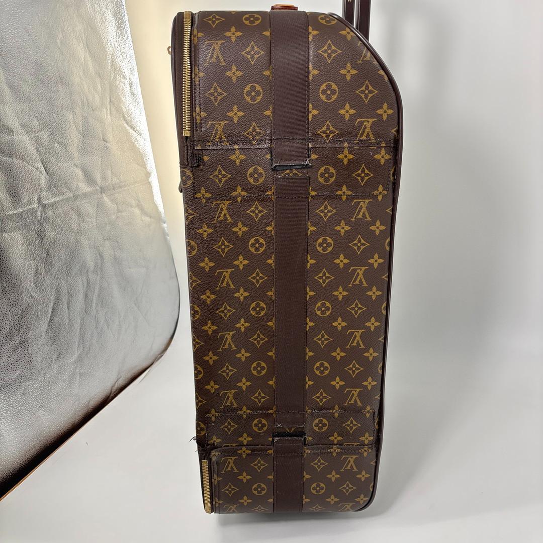 Louis Vuitton Super Monogram Pegase 65 Leather 2-Way Suitcase Travel — view 6