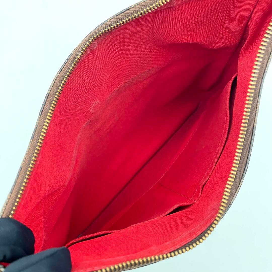 Louis Vuitton Damier Ebene Blue Msbeli PM Shoulder Bag