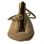 Fendi Fast Small Clutch 2-Way Raffia — view 5