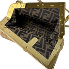 Fendi Fast Small Clutch 2-Way Raffia — view 7