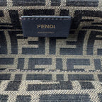 Fendi Fast Small Clutch 2-Way Raffia — view 8
