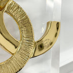 Chanel Brooch Coco Mark Black — view 6