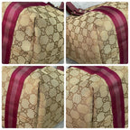 Gucci GG Tote Sherry Line Pink Leather Charm — view 8