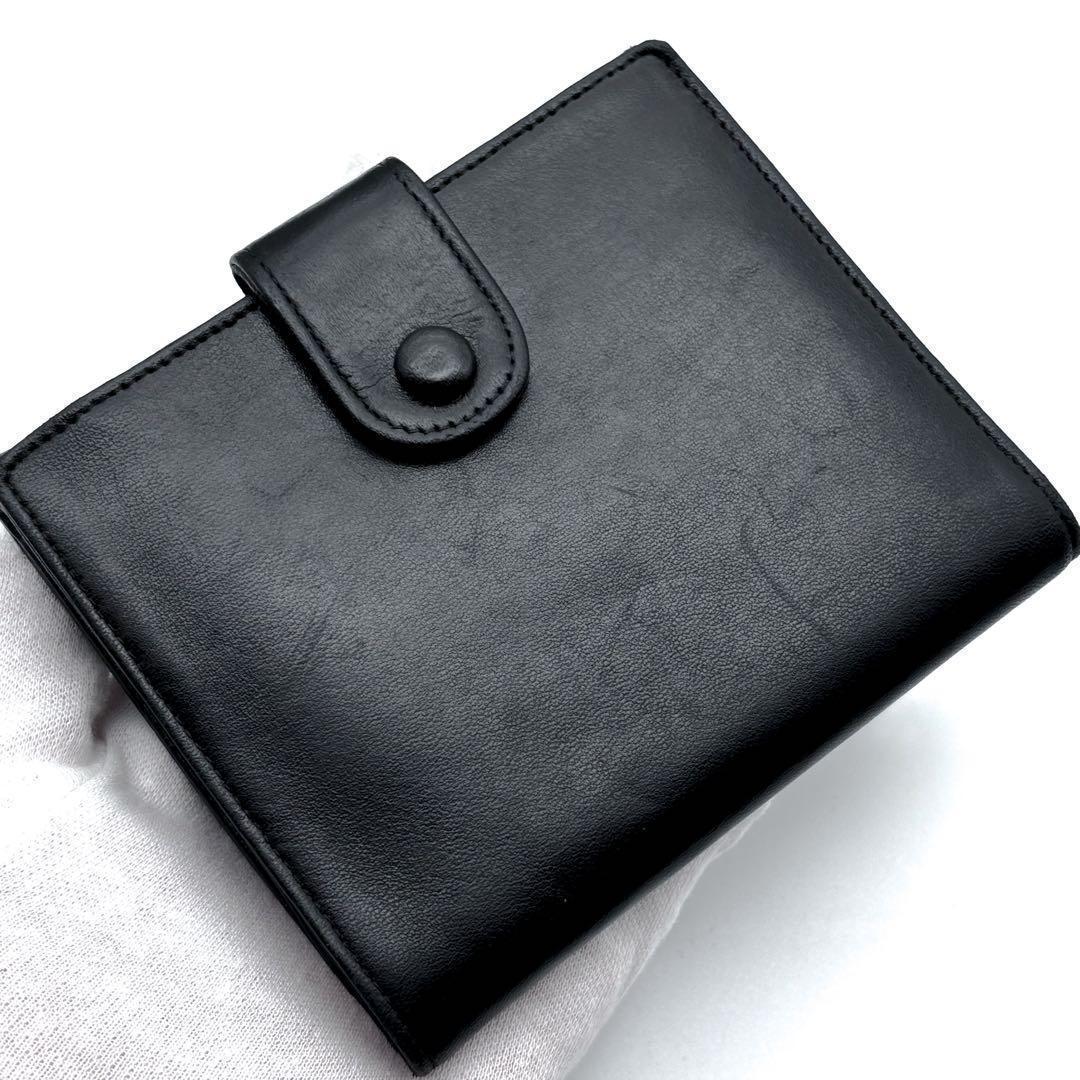 Chanel Wallet Coco Stitch Jumbo CC Logo Hook Bifold — view 4