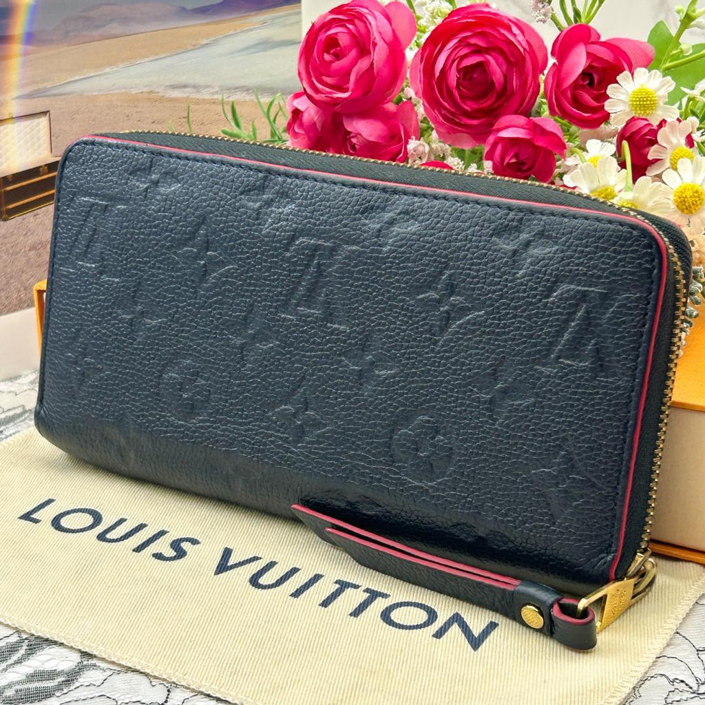 Louis Vuitton Empreinte Zippy Wallet Marine — view 2