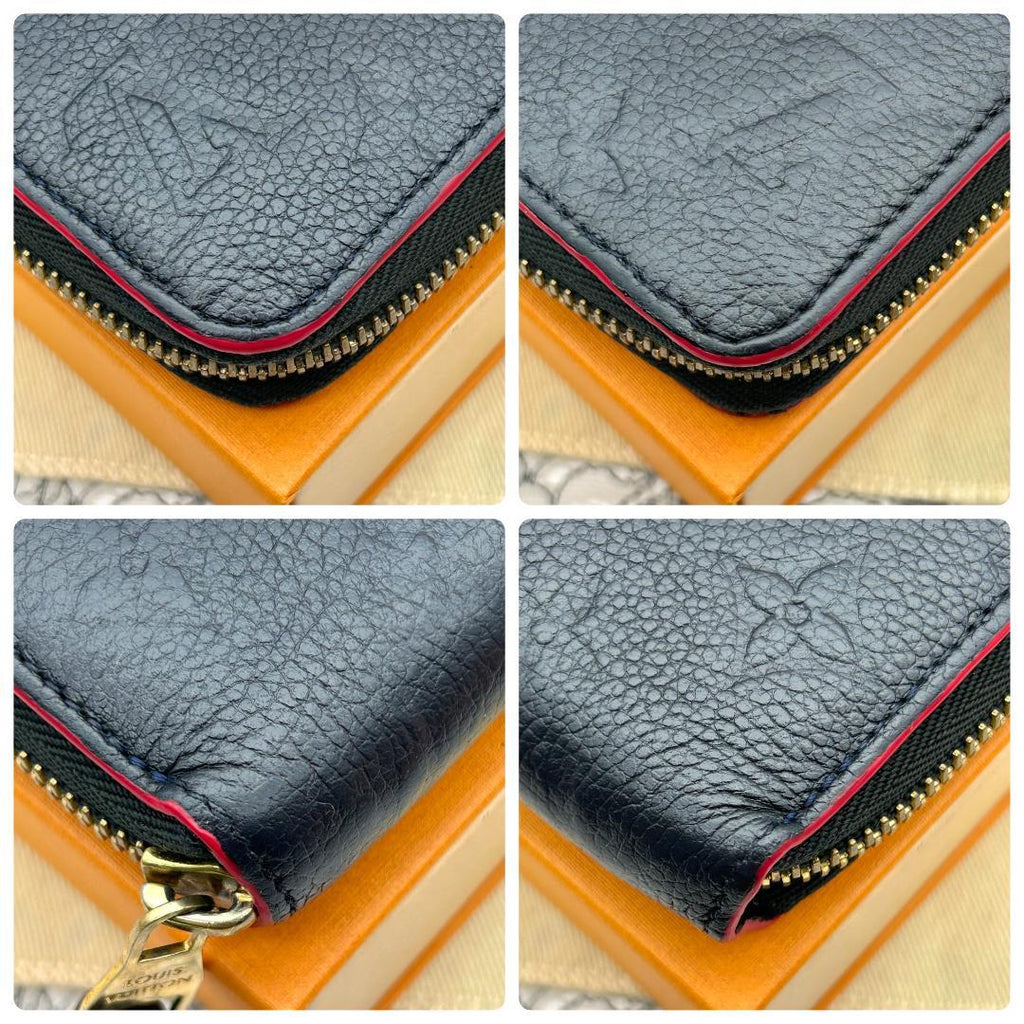 Louis Vuitton Empreinte Zippy Wallet Marine — view 5