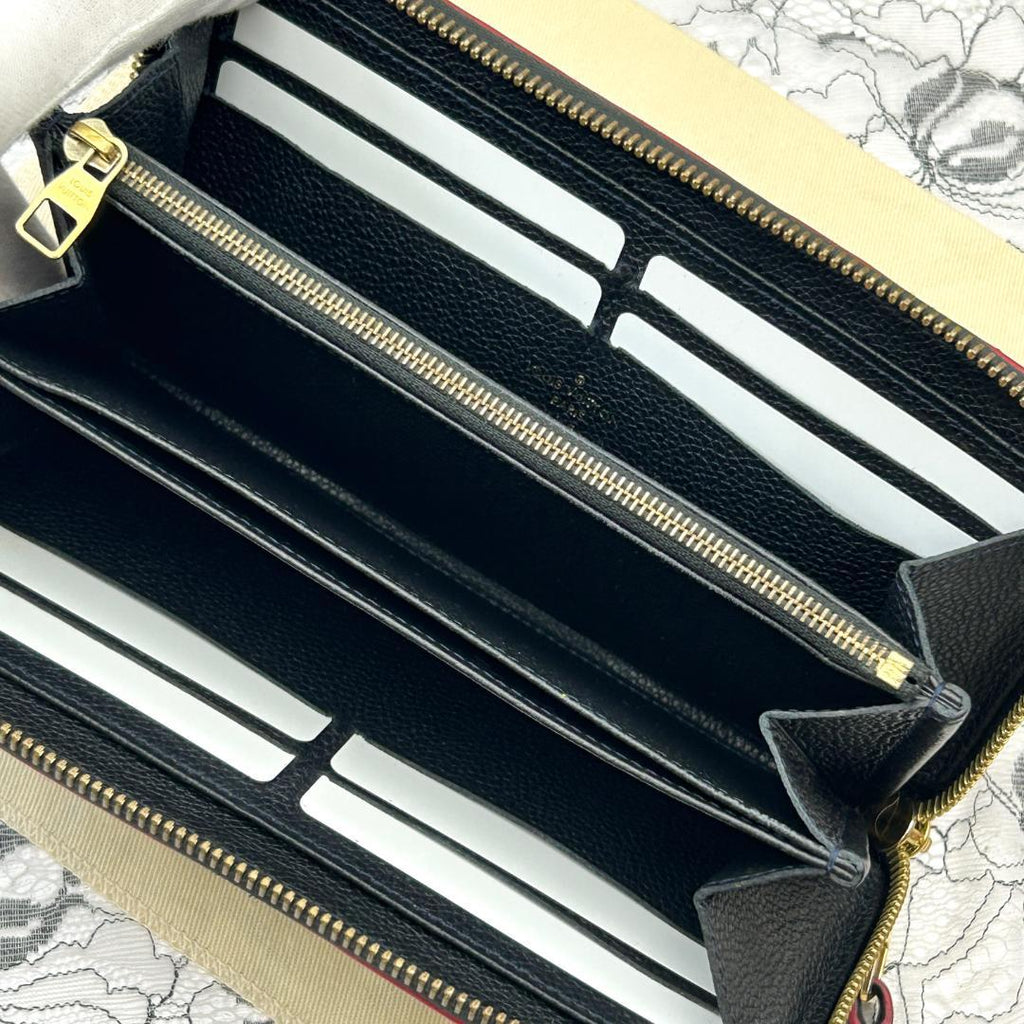 Louis Vuitton Empreinte Zippy Wallet Marine — view 6