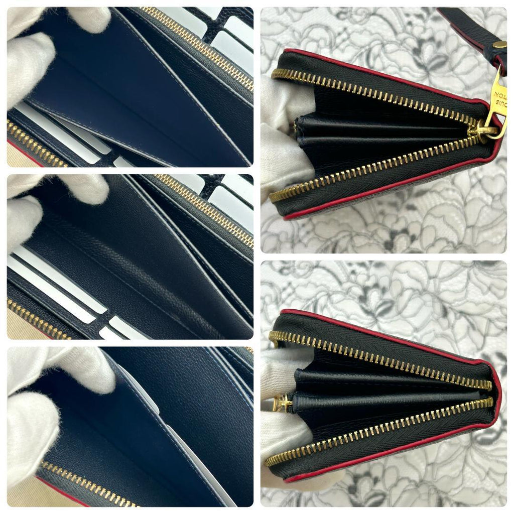Louis Vuitton Empreinte Zippy Wallet Marine — view 8