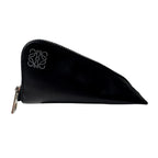 Loewe Anagram Triangle Coin Case Black — view 2