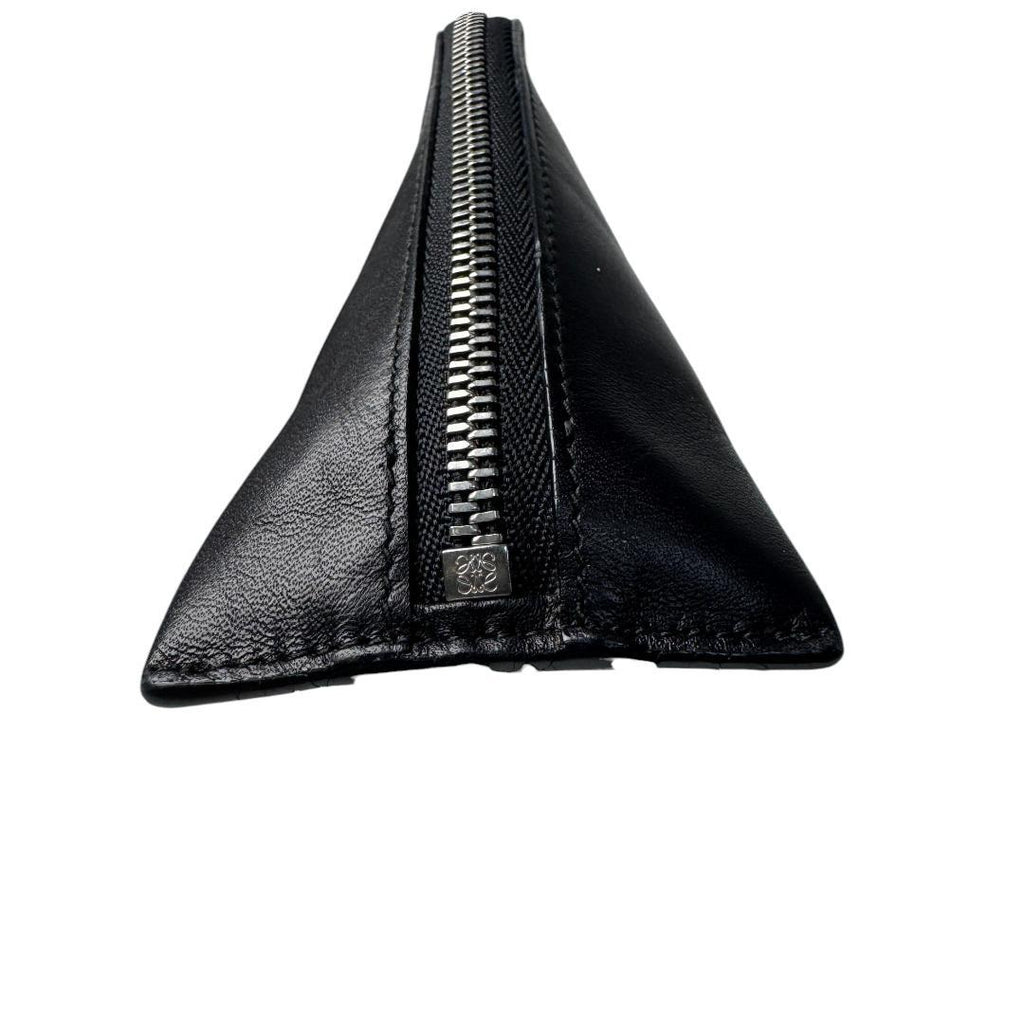 Loewe Anagram Triangle Coin Case Black — view 5