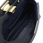 Fendi Mini Peekaboo Handbag Dark Blue — view 4