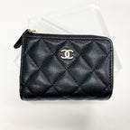 Chanel Quilted CC Logo Compact Wallet Trifold — view 2