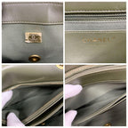 Chanel Quilted Mini Flap Bag Lambskin Chain Ring 2-Way — view 8