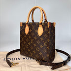Louis Vuitton Monogram Sac Plat BB Handbag — view 2