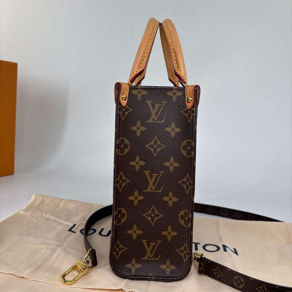Louis Vuitton Monogram Sac Plat BB Handbag — view 4