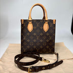 Louis Vuitton Monogram Sac Plat BB Handbag — view 5