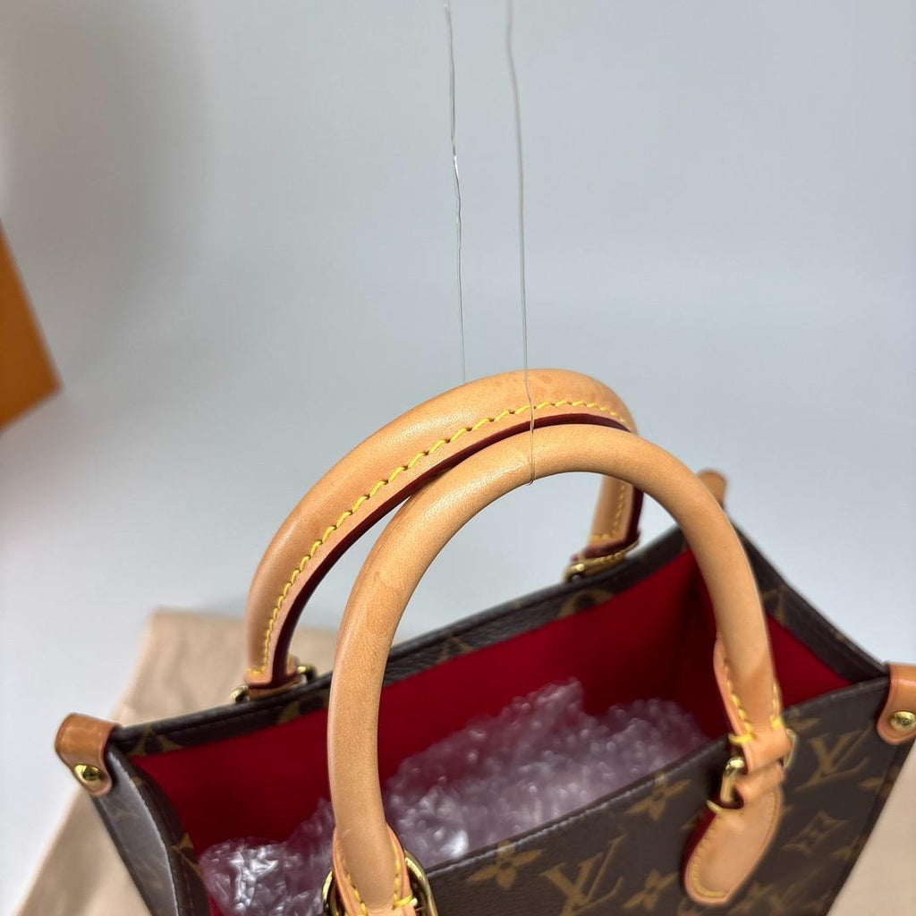 Louis Vuitton Monogram Sac Plat BB Handbag — view 6