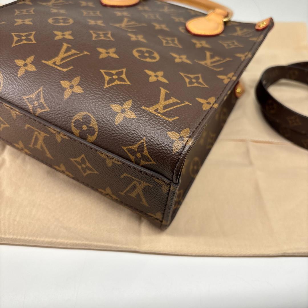 Louis Vuitton Monogram Sac Plat BB Handbag — view 8