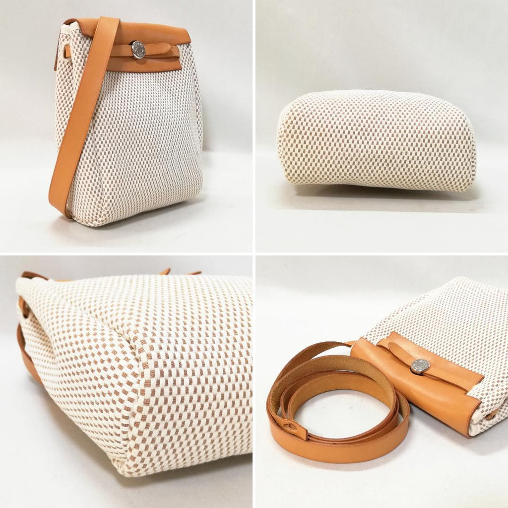 Hermes Herbag Tpm Shoulder Bag Beige — view 3