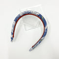 Hermes Silk Elsa Headband Light Blue