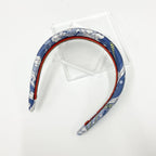 Hermes Silk Elsa Headband Light Blue