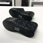 Dior Attitude Cannage Logo Leather Sandals — view 7