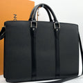 Louis Vuitton Porte Documents Rosein Briefcase Taiga 2-Way
