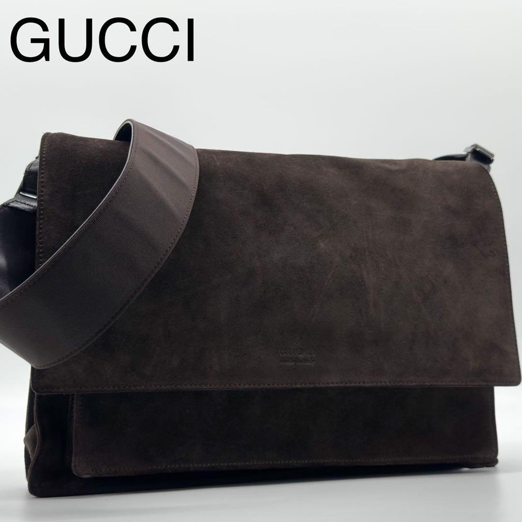 Gucci Rare Era Suede Archive Vintage Shoulder