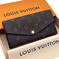 Louis Vuitton Monogram Portefeuille Sarah Pink Wallet Bifold