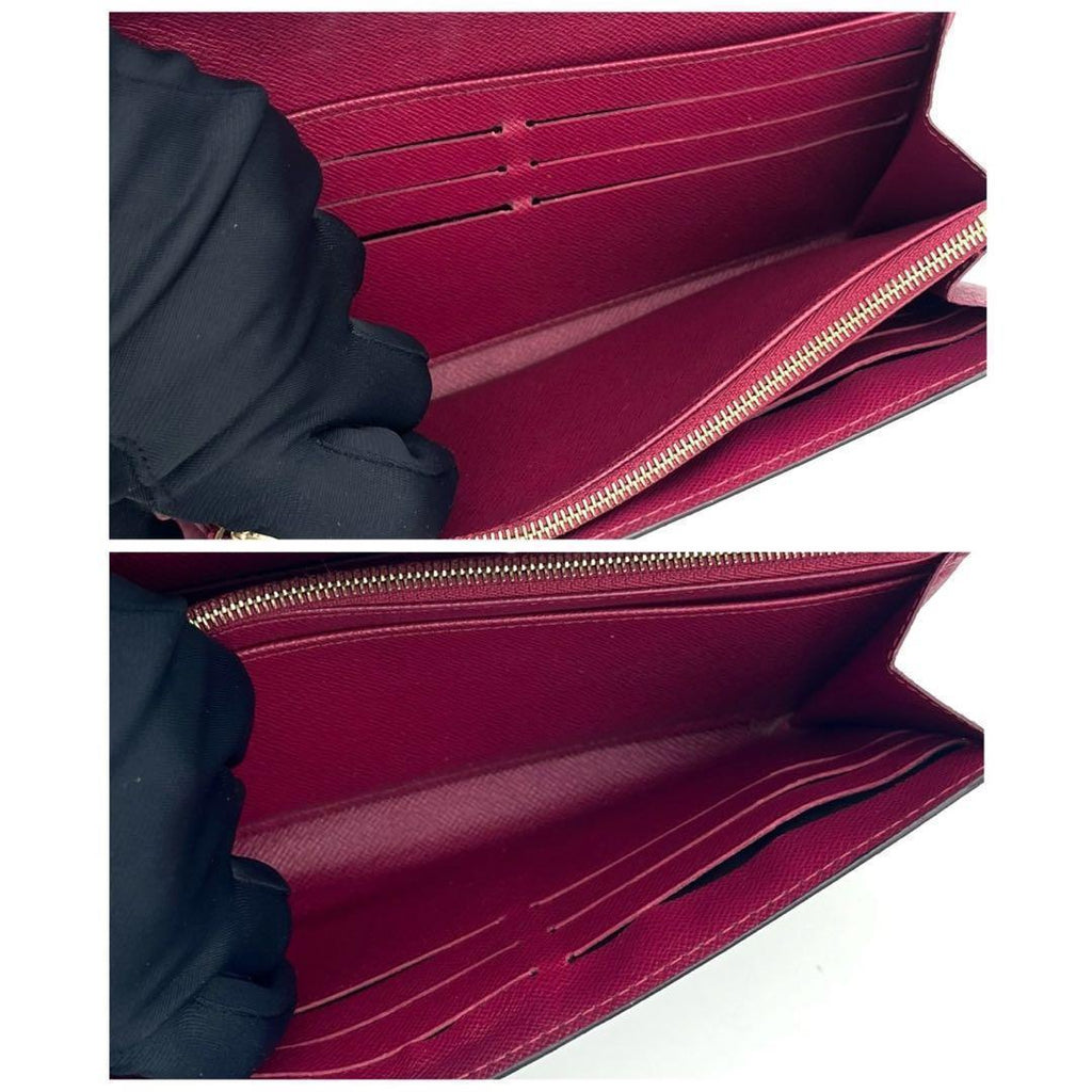 Louis Vuitton Monogram Portefeuille Sarah Pink Wallet Bifold — view 8