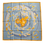 Hermes Carre 90 Leave It to the Wind Ribal Chain Ko Silk Scarf — view 2