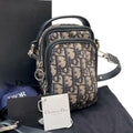 Dior Trotter Oblique Rider Shoulder Bag Pouch
