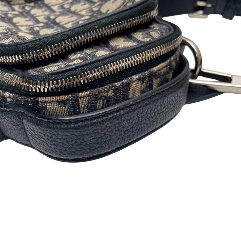Dior Trotter Oblique Rider Shoulder Bag Pouch — view 7